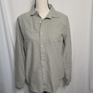 NWT‎ Stylish Kids' Heathered Tan Button-Down Shirt